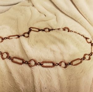 Copper Chain Belt